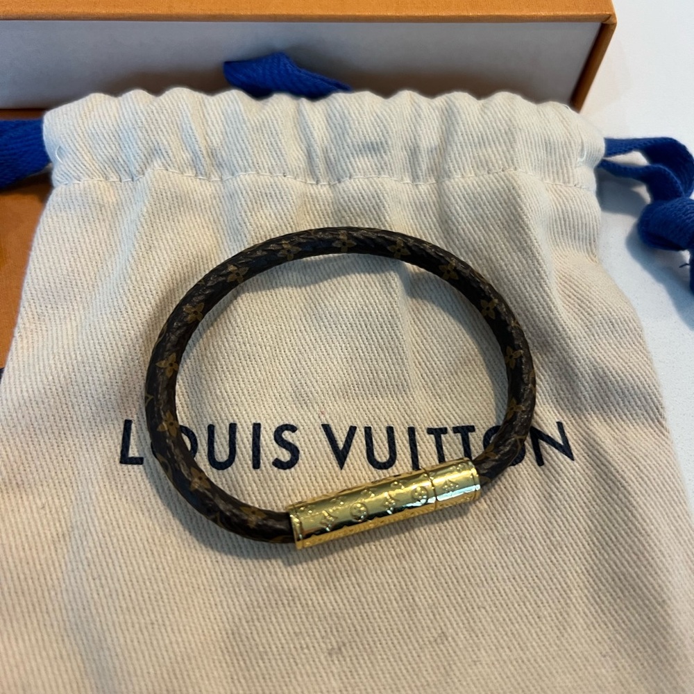 Louis Vuitton Leather Bracelet - Picture 6 of 8